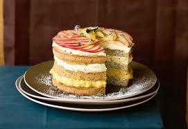 Mohntorte Mit Apfelcreme Frisch Gekocht Rezept Lebensmittel Essen Mohntorte Rezepte