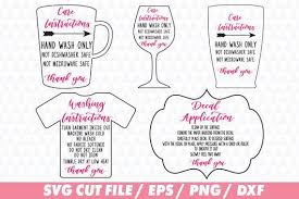 Care Instructions Care Instructions Svg Washing Instructions Washing Instructions Svg Care Instructions Bundle Pink Bundle Cricut Free Cricut Vinyl Cricut