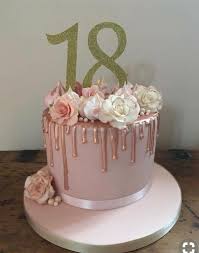 Creative Rose Decoration Birthday Cake Designs For Adults 