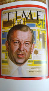 Can't really speak of Detroit area architecture without recalling Eero  Saarinen, whose firm designed the GM Tech Center.