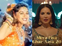 WATCH: Sunny Leones sexy rendition of Mera Piya Ghar Aya is the perfect  tribute to Madhuri Dixit - Masala.com