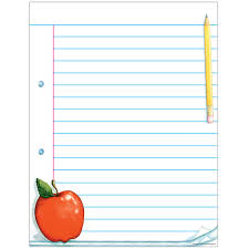 Details About Notepad Paper Lined Chart Teacher Created Resources Tcr7683
