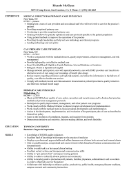 Resume examples see perfect resume samples that. Primary Care Physician Resume Samples Velvet Jobs