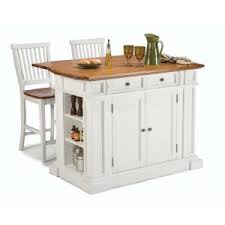 Kitchen islands and carts make cooking more efficient. Homestyles Americana White Kitchen Island With Drop Leaf 5002 94 The Home Depot