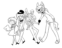 Five nights at freddys and fnaf foxy coloring pages. Fnaf Coloring Pages Printable