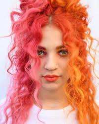 20 Stunning Orange Hair Color Shades You Have To See Hair Color Orange Split Dyed Hair Peach Hair Colors