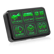 Contact us to request a bulk pricing quote and dedicated rep support for your business. Teochew Led 6 Gang Switch Panel Universal Switch Box On Off Electronic Relay System Circuit Control Box For Truck Atv Utv Rzr Jeep Tractor Car Boat Buy Online In Dominica At Dominica Desertcart Com Productid