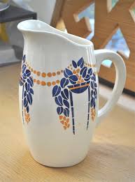 Pichet A Eau Faience Hbcm Choisy Le Roi Eau Faience Et Roi