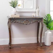 Victorian Distressed Turquoise Console Table Kirklands Victorian Console Tables Console Table Hallway Decor