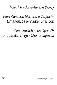 Stattdessen ziehen wolken über hessen und es regnet etwas. Mendelssohn Neujahr Und Himmelfahrt Aus Op 79 Von Felix Mendelssohn Bartholdy Im Stretta Noten Shop Kaufen