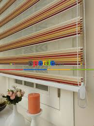 Pliseli Turuncu Bordo Zebra Perde Stella Series 1 Kalite Lux 1605 Beyaz Krem Turuncu Bordo Perde Zebra Turuncu