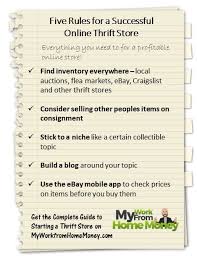 Looking to get into the world of online consignment? 5 Rules To Start A Thrift Store Online