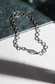 Gentlewoman S Agreement Necklace In Gold Hand Necklace Silver Jewelry Diy Cleaning Silver Jewelry