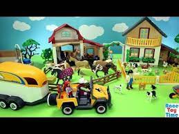 Playmobil Horse Stable And Farm Animals Barn Fun Toys For Kids Youtube Best Kids Toys Kids Toys Cool Toys