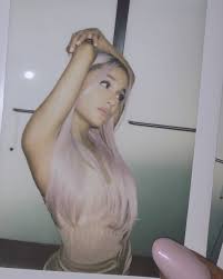 To counteract the orange, you need blue. Pop Crave On Twitter Arianagrande Debuts Icy Purple Hair On Instagram Does It Compete With Her Other Hair Looks