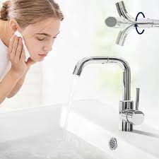 Bathroom Wash Basin Mixer Tap Chrome 360° Swivelling Tap Bathroom Mixer Tap  for Making Washing Up : Amazon.de: DIY & Tools