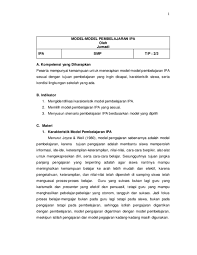 Jan 14, 2017 · srategi pembelajaran makalah diajukan untuk memenuhi salah satu tugas mata kuliah kajian kurikulum ipa sd dosen: Pdf Model Pembelajaran Ipa Zidan Ahmad Academia Edu
