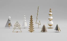 December Update On Behance Christmas Display Modern Christmas Christmas Poster