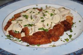 Chicken Cordon Bleu In Mushroom White Sauce Easy Cooking Recipes Chicken Cordon Bleu Chicken Recipes
