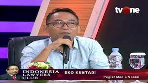 Eko kuntadhi dibully karena salah sebut angka menebus ijazah yang dikeluarkan oleh pemprov dki jakarta. Eko Kuntadhi Sentil Sosok Jahat Haikal Hassan Geram Di Ilc Protes Video Ninoy Karundeng Tribun Batam