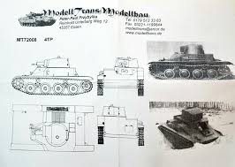 Polish 4tp Light Tank Tank Drawing Polish Tanks Wwii