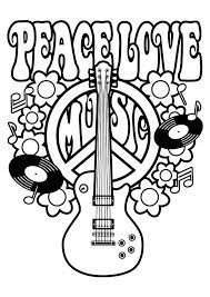 Coloring page of john lennon : Peace Coloring Pages Best Coloring Pages For Kids