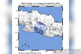 Gempa dirasakan hingga jakarta dan bandung. Kabupaten Bandung Diguncang Gempa Berkekuatan 4 Magnitudo Antara News