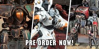 Thrusting the key into the ignition, you hurriedly start the car and look left and right for oncoming traffic. Pre Order Titans T Au And Tiny Collectibles Warhammer Community