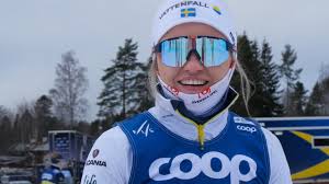 Linn svahn er en svensk langrennsløper som representerer östersunds sk. Linn Svahn Vinner I Falun Svenska Skidspelen Youtube