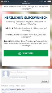 Derzeit macht ein alter kettenbrief mit neuem namen bei whatsapp die runde. 150 Euro Dm Gutschein Via Whatsapp Nachricht Echt Oder Fake