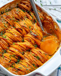 This Creamy Sweet Potato Bake Is A Holiday Side Dish Show Stopper Recipe Clean Food Crush Clean Recipes Food