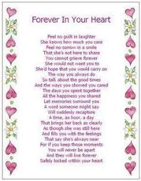 In Your Heart Love Quote Full Dose Sympathy Poems Funeral Poems Words Of Comfort