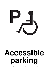 Maybe you would like to learn more about one of these? Disabled Parking Signs Poster Template