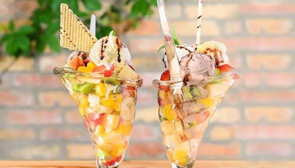 Fruit Salad Ice Cream
