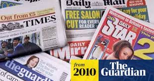 There is no standard size for this newspaper format. Uk And Us See Heaviest Newspaper Circulation Declines Newspapers The Guardian