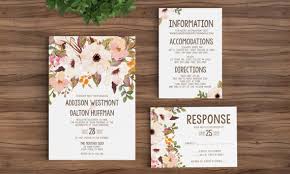 Wedding Invitation Template Printable Rustic Bohemian Floral Etsy Etsy Wedding Invitations Wedding Invitation Templates Rustic Create Wedding Invitations