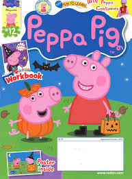 Peppa Pig Magazine Join Peppa Pig Her Family And Friends In This Delightful Highly Interactive Magazi Peppa Pig Happy Birthday Peppa Pig Colouring Peppa Pig