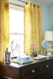 Before And After From Cluttered Bedroom To Restful Retreat Cluttered Bedroom Yellow Curtains Living Room Yellow Curtains