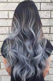 Trendy Hair Color Ombre Blue Gray Ideas Grey Ombre Hair Ombre Hair Color Trendy Hair Color
