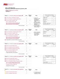 Asu Mechanical Engineering Major Map Maping Resources