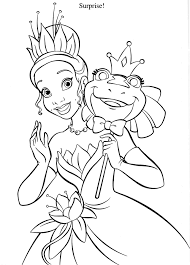 Each illustration is printed on a separate sheet (8,5 x 11) to avoid bleed through. Coloring Pages Of Princess Tiana Coloring And Drawing
