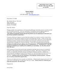 This is your single chance to tell hiring managers more about as in the professional accounting manager cover letter sample provided here, you can take your letter to the next level with the presence of action. Accounting Internship Cover Letter Templates At Allbusinesstemplates Com