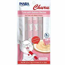 Even the pickiest cat won't be able to resist these crunchy homemade cat treats! Inaba Churu Tuna With Salmon Recipe Lickable Creamy Puree Cat Treat 24 Tubes For Sale Online Ebay