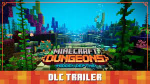 Welcome back to yet another video! Minecraft Dungeons Hidden Depths Official Launch Trailer Youtube