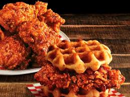 This time i visit kfc.i don't remember what i ordered but this is what i ended up. Kfc Heats Up With New Nashville Hot Chicken Waffles Sandwich Culturemap Houston