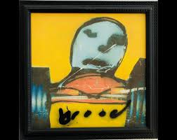 Deze mooie herman brood replica is in zeer goede staat. Herman Brood Bij Tres Art Kunstgalerie