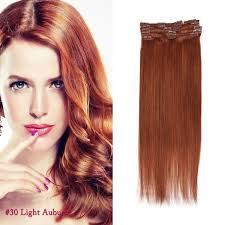 In order to preserve and extend the lifespan of your luxy hair extensions, however, we. Clip In Human Hair Extensions 100 Real Remy 7pcs 26 Vivid Auburn Wish