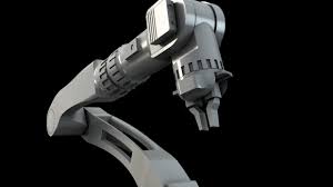 Industrial Robot Arm Free 3d Model Obj C4d Free3d Robot Arm Industrial Robots 3d Model