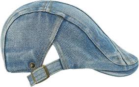 LETHMIK Denim Flat Cap Newsboy Hat Ivy Irish Hats Jean Cabbie Scally Cap  Duckbill Hat Newsboy Light Blue : Amazon.co.uk: Fashion