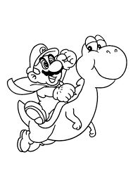 Mario and his younger brother luigi. Print Coloring Image Momjunction Super Mario Coloring Pages Mario Coloring Pages Halloween Coloring Pages